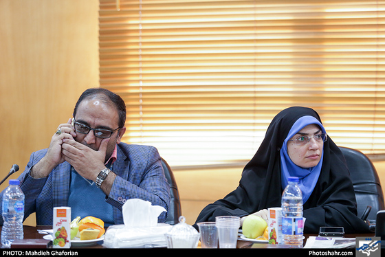 نشست خبری مدیر عامل قطار شهری مشهد-عکاس: مهدیه غفوریان/ شهرآرا