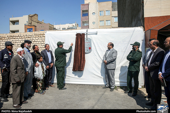 رونمایی از پلاک افتخار شهید جواد جهانی-عکاس: نیما نجف زاده/ شهرآرا
