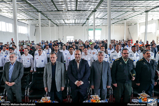 مانور خدمت ستاد خدمات سفر استان در کمپ غدیر مشهد-عکاس: محسن بخشنده/ شهرآرا