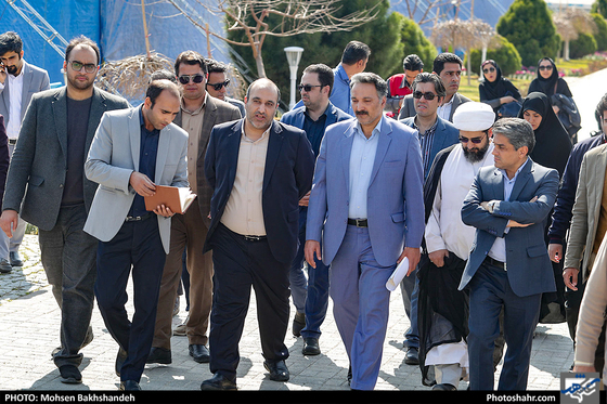 مانور خدمت ستاد خدمات سفر استان در کمپ غدیر مشهد-عکاس: محسن بخشنده/ شهرآرا