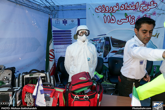 مانور خدمت ستاد خدمات سفر استان در کمپ غدیر مشهد-عکاس: محسن بخشنده/ شهرآرا