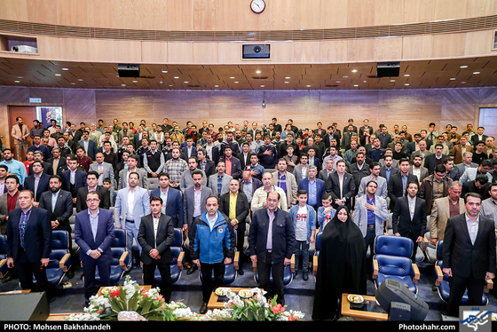 تجلیل از افتخار آفرینان ورزش شهرداری مشهد-عکاس: محسن بخشنده/ شهرآرا