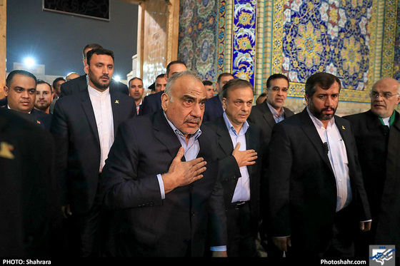  سفر نخست وزیر عراق به مشهد ‎ 