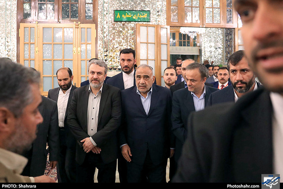  سفر نخست وزیر عراق به مشهد ‎ 