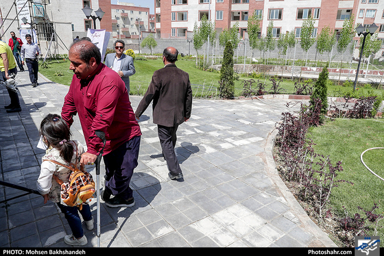 آیین واگذاری شش هزارمین واحد مسکونی خانوارهای دارای حداقل دو عضو معلول- عکاس: محسن بخشنده/ شهرآرا