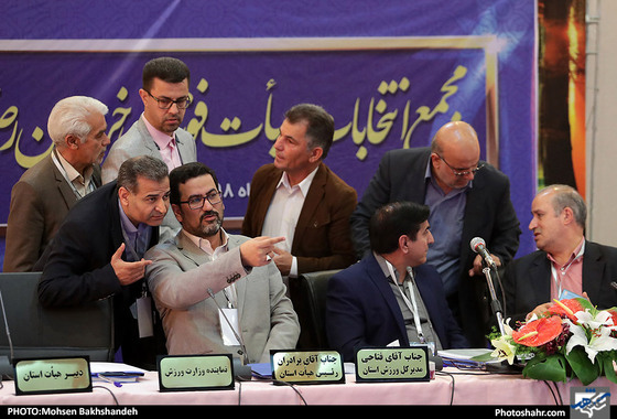 مجمع انتخاب ریاست هیات فوتبال خراسان رضوی / عکس: محسن بخشنده / شهرآرا