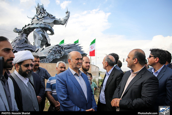  رونمایی از المانهای « رستم و رخش» و «نبرد رستم و اژدها » 