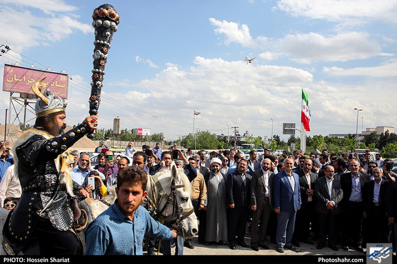  رونمایی از المانهای « رستم و رخش» و «نبرد رستم و اژدها » 