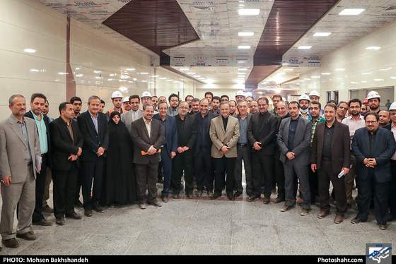 بازدید استاندار از قطار شهری- عکاس: محسن بخشنده/ شهرآرا