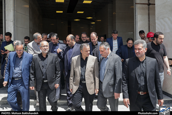 بازدید استاندار از قطار شهری- عکاس: محسن بخشنده/ شهرآرا