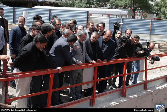 بازدید وزیر کشور از خطوط مترو  / عکس: محسن بخشنده/ شهرآرا