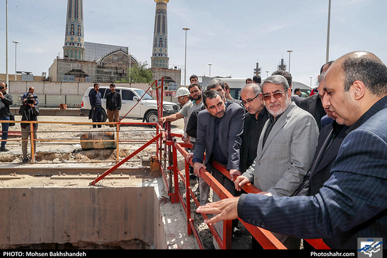 بازدید وزیر کشور از خطوط مترو  / عکس: محسن بخشنده/ شهرآرا