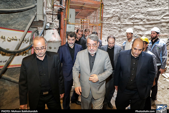 بازدید وزیر کشور از خطوط مترو  / عکس: محسن بخشنده/ شهرآرا