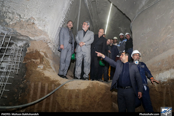 بازدید وزیر کشور از خطوط مترو  / عکس: محسن بخشنده/ شهرآرا
