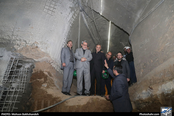 بازدید وزیر کشور از خطوط مترو  / عکس: محسن بخشنده/ شهرآرا