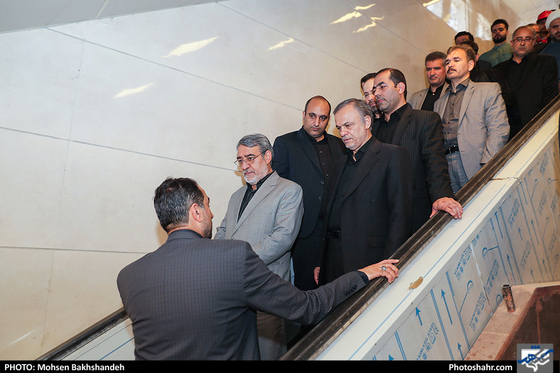 بازدید وزیر کشور از خطوط مترو  / عکس: محسن بخشنده/ شهرآرا