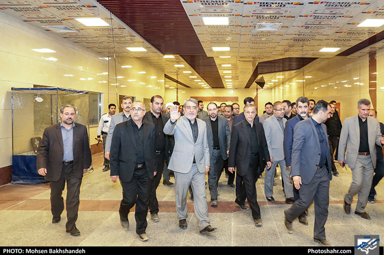 بازدید وزیر کشور از خطوط مترو  / عکس: محسن بخشنده/ شهرآرا