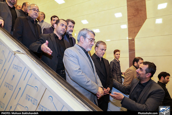 بازدید وزیر کشور از خطوط مترو  / عکس: محسن بخشنده/ شهرآرا