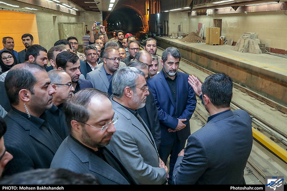 بازدید وزیر کشور از خطوط مترو  / عکس: محسن بخشنده/ شهرآرا