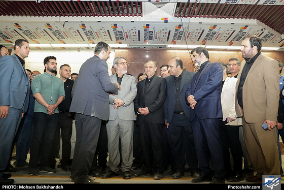 بازدید وزیر کشور از خطوط مترو  / عکس: محسن بخشنده/ شهرآرا