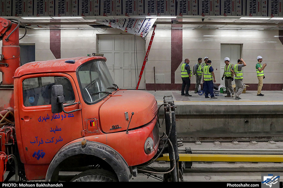بازدید وزیر کشور از خطوط مترو  / عکس: محسن بخشنده/ شهرآرا