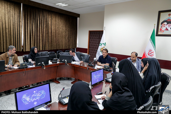 نشست خبری مسعود ریاضی-عکاس:- محسن بخشنده/ شهرآرا