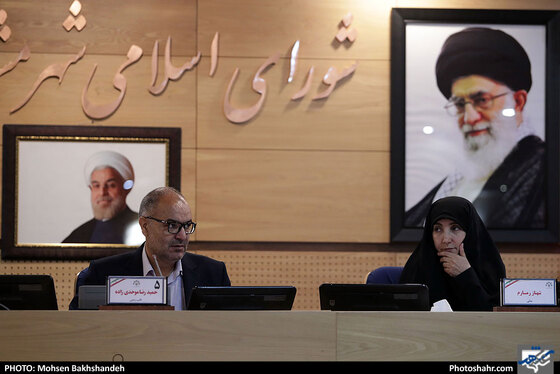 نشست علنی شورای اسلامی شهر مشهد‎ | عکس محسن بخشنده