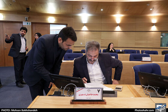 نشست علنی شورای اسلامی شهر مشهد‎ | عکس محسن بخشنده