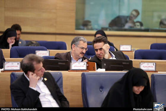 نشست علنی شورای اسلامی شهر مشهد‎ | عکس محسن بخشنده