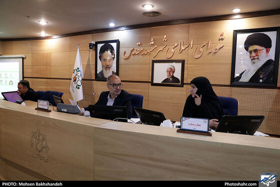 نشست علنی شورای اسلامی شهر مشهد‎ | عکس محسن بخشنده