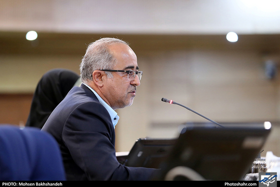 حضور اعضای تیم فوتبال پدیده در جلسه علنی شورای شه ر / عکس: محسن بخشنده / شهرآرا