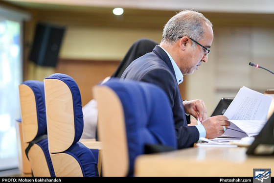 حضور اعضای تیم فوتبال پدیده در جلسه علنی شورای شهر