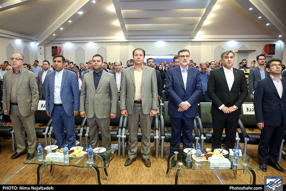  مراسم افتتاحیه بیست و دومین نمایشگاه بین المللی صنعت ساختمان - عکس : نیما نجف زاده /شهرآرا