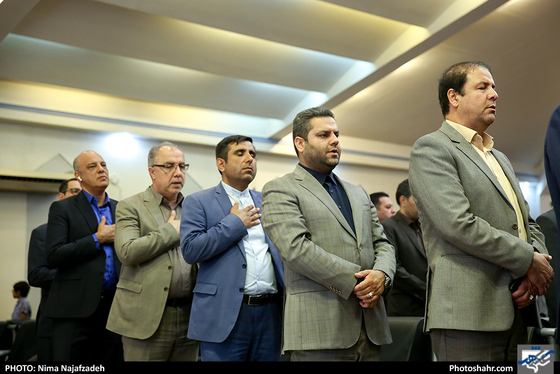  مراسم افتتاحیه بیست و دومین نمایشگاه بین المللی صنعت ساختمان - عکس : نیما نجف زاده /شهرآرا