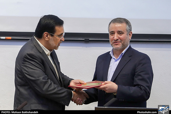 آئین تودیع و معارفه فرماندار شهرستان مشهد