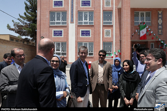 بازدید نماینده کمیساریای عالی پناهندگان سازمان ملل متحد-عکاس: محسن بخشنده/ شهرآرا