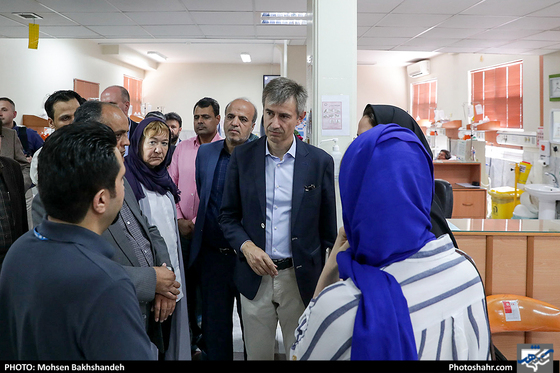 بازدید نماینده کمیساریای عالی پناهندگان سازمان ملل متحد-عکاس: محسن بخشنده/ شهرآرا