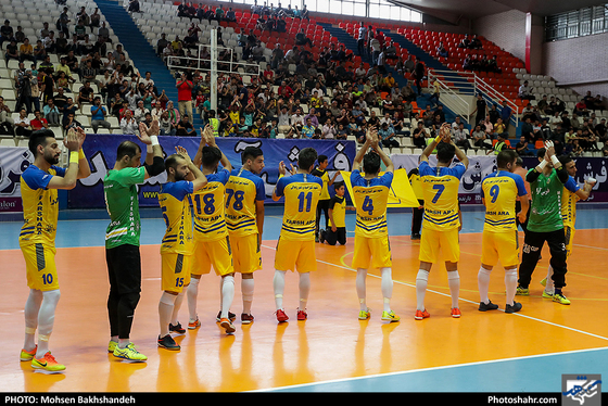 لیگ برتر فوتسال/ مسابقه فرش آرا مشهد و سن‌ایچ ساوه‎-عکاس: محسن بخشنده/ شهرآرا