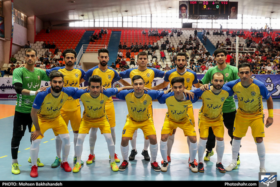 لیگ برتر فوتسال/ مسابقه فرش آرا مشهد و سن‌ایچ ساوه‎-عکاس: محسن بخشنده/ شهرآرا