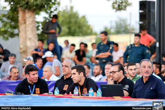 رقابت‌های کشتی پهلوانی جام توس - عکس : نیما نجف زاده / شهرآرا