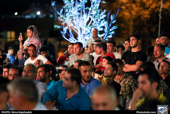 رقابت‌های کشتی پهلوانی جام توس - عکس : نیما نجف زاده / شهرآرا