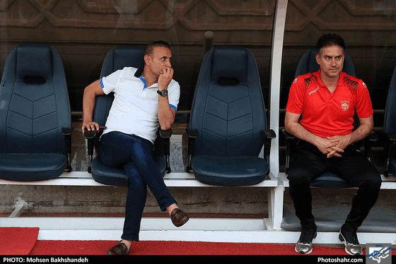 مسابقه پدیده شهرخودرو مشهد و ذوب آهن اصفهان‎ / عکس: محسن بخشنده / شهرآرا