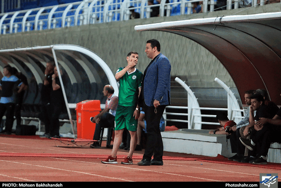 مسابقه پدیده شهرخودرو مشهد و ذوب آهن اصفهان‎ / عکس: محسن بخشنده / شهرآرا