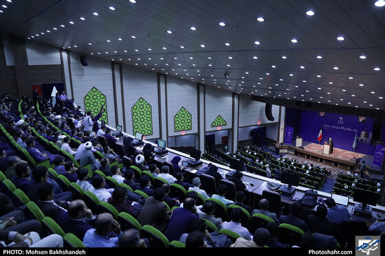 دیدار رئیس قوه قضائیه با قضات و کارکنان دستگاه قضائی خراسان رضوی / عکس: محسن بخشنده / شهرآرا