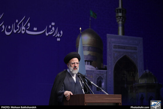 دیدار رئیس قوه قضائیه با قضات و کارکنان دستگاه قضائی خراسان رضوی / عکس: محسن بخشنده / شهرآرا