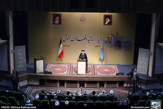 دیدار رئیس قوه قضائیه با استادان و فعالان حقوقی خراسان رضوی‎ / عکس: محسن بخشنده / شهرآرا