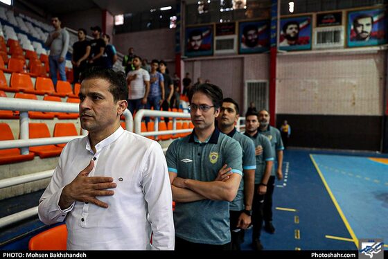 لیگ برتر فوتسال/ مسابقه فرش آرا مشهد و هایپر شهر شاهین شهر‎ - عکس : محسن بخشنده / شهرآرا