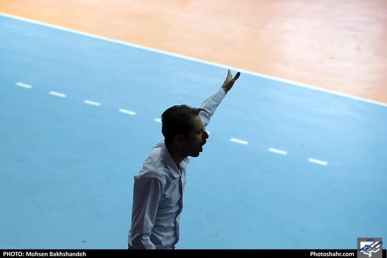 لیگ برتر فوتسال/ مسابقه فرش آرا مشهد و هایپر شهر شاهین شهر‎ - عکس : محسن بخشنده / شهرآرا