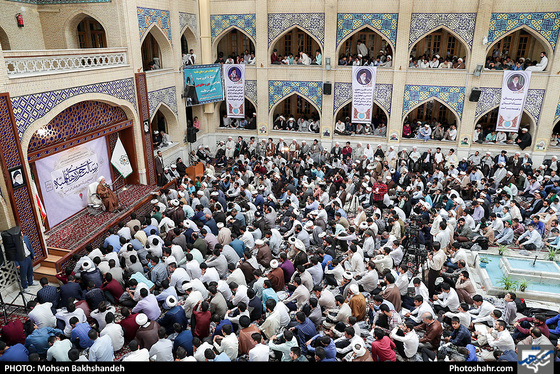 گردهمایی تبیین رسالت حوزه های علمیه در مشهد - عکس : محسن بحشنده / شهرآرا