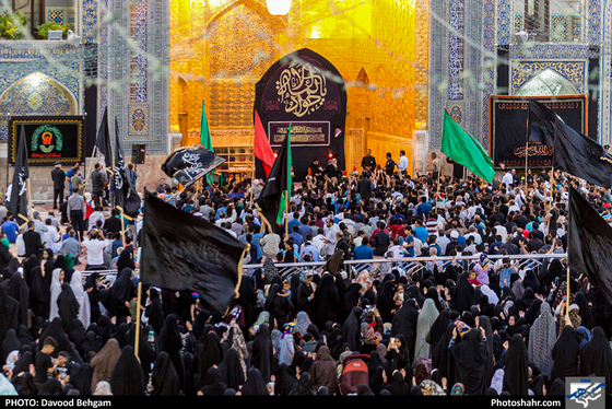اجتماع بزرگ عزاداران حضرت جواد الائمه(ع) / عکس: داود بهگام/ شهرآرا